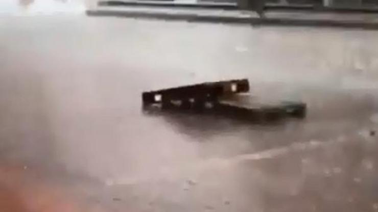 Kanalizasyonda metan gazı patlaması: 1 yaralı
