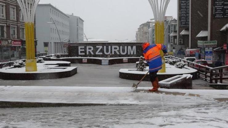 Doğuda 17 Nisanda kar sürprizi