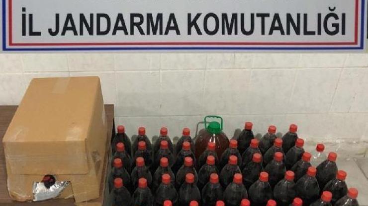 Buldanda kaçak şarap ele geçirildi