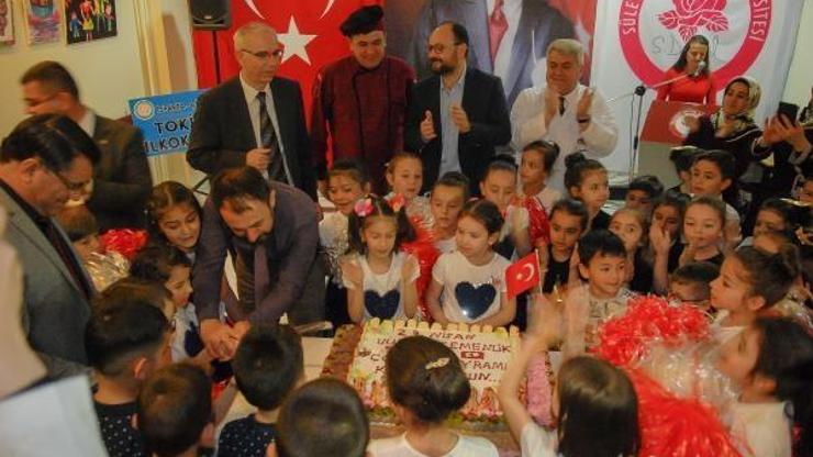 Çocuk hastaların 23 Nisan coşkusu