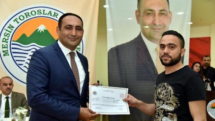 120 kursiyere sertifikaları verildi