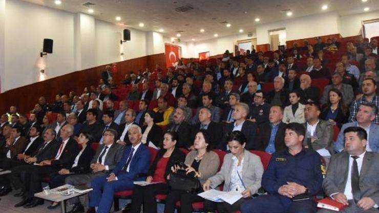 Demrede turizm güvenliği toplantısı