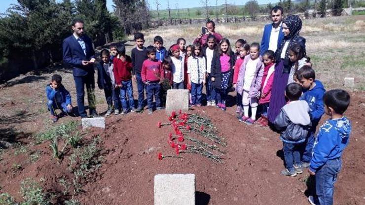 Arkadaşları Ömeri mezarı başında andı
