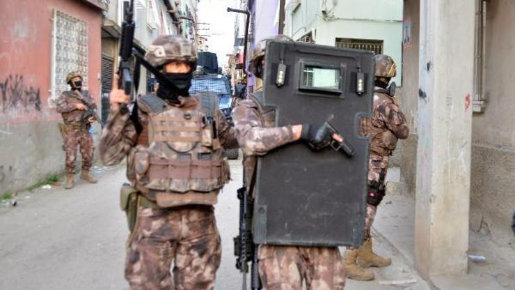 PKK operasyonuna Adanada 5 gözaltı