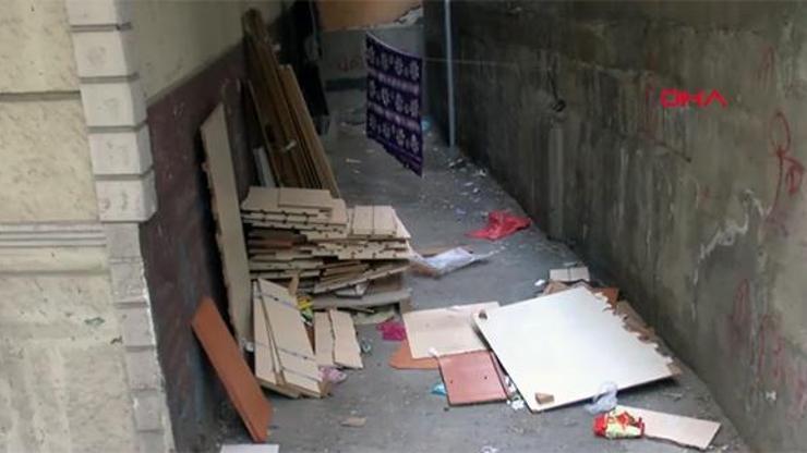 Evinin hemen karşısında dehşeti yaşadı