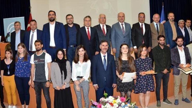 Dereceye girenler ödüllerini aldı
