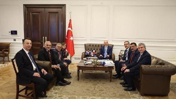 Başkan Büyükkılıç, Bakan Soylu ile görüştü