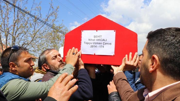 Şehit Nihat Akcalı son yolculuğuna uğurlandı
