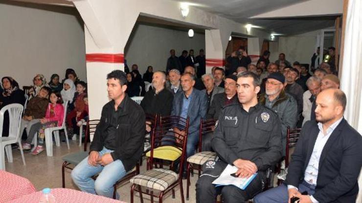 Tokatta mahallelerde Huzur Toplantısı yapılıyor