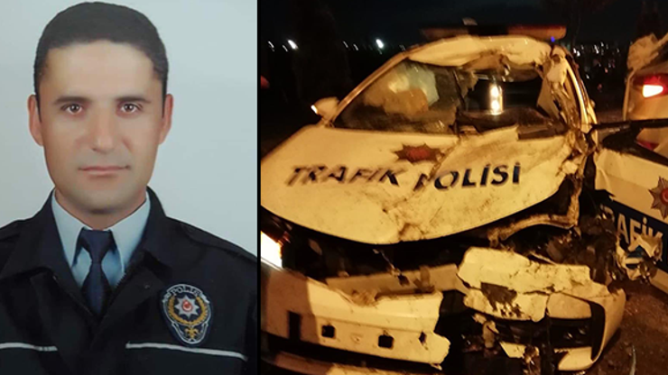 Kazada yaralanan polis memuru, 14 gün sonra yaşam savaşını kaybetti