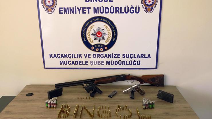 Bingöl ve Muşta silah kaçakçılığı operasyonu: 14 gözaltı