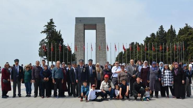 Gaziler Çanakkale ve Bursayı gezdi