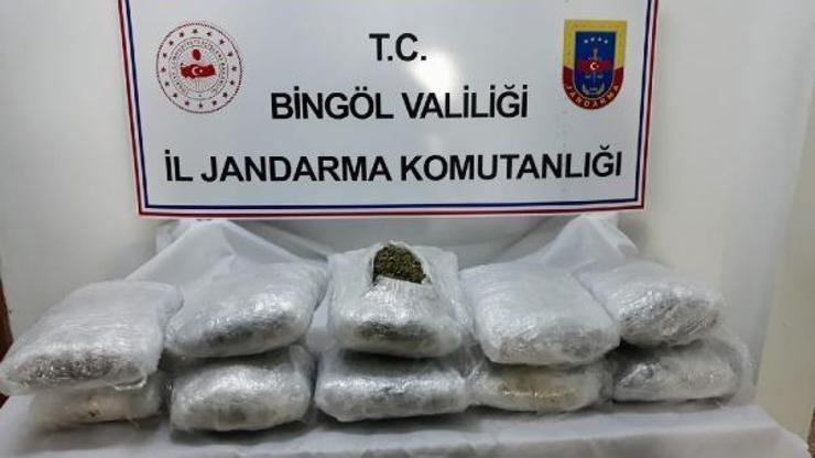 Bingölde uyuşturucu operasyonunda 10 tutuklama