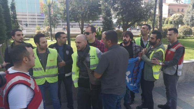 Mecidiyeköyden Taksime yürümek isteyen gruba müdahale: 7 gözaltı