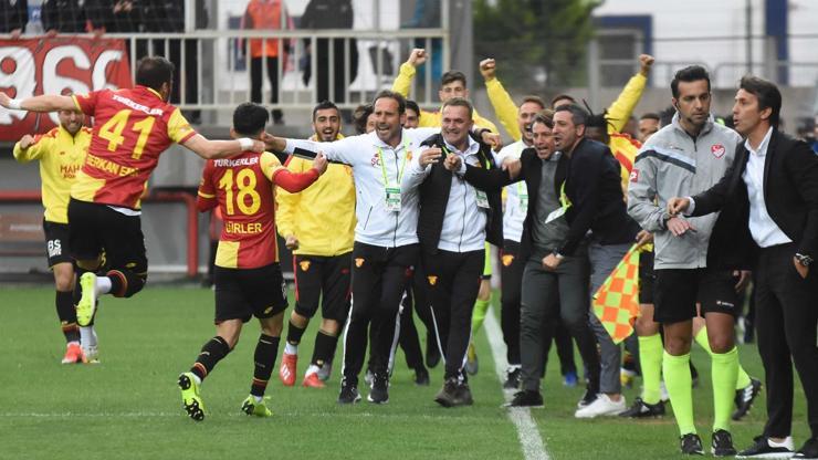 Göztepe düşme hattından çıktı