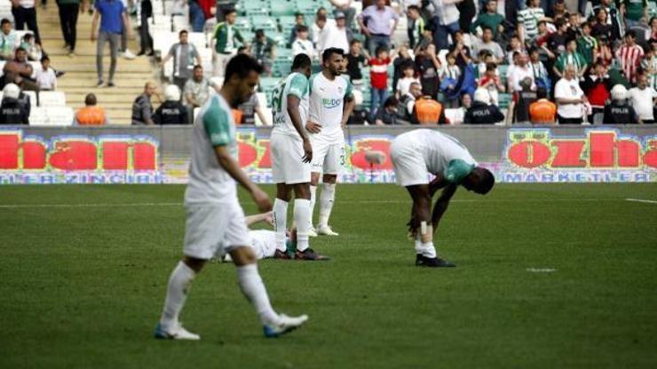 Bursasporun gol sorunu sürüyor