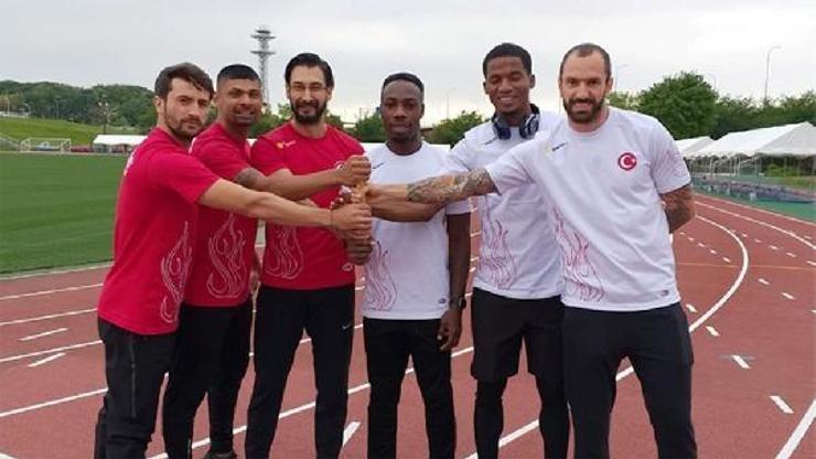Atletizm 4x100 Milli Takımı Yokohamada