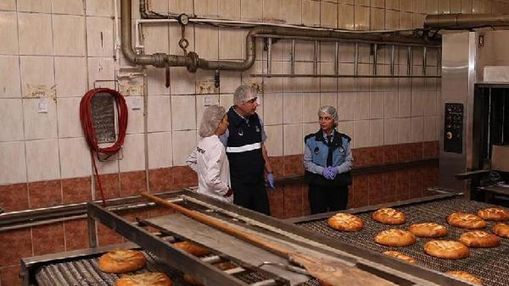 Merkezefendide fırınlara ramazan denetimi