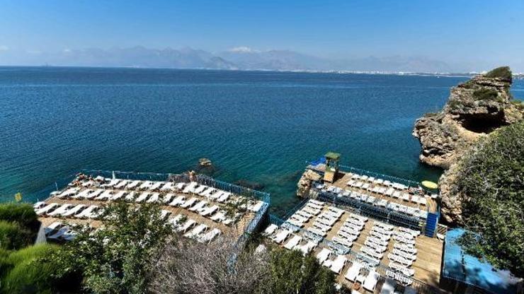 Muratpaşa plajlarına mavi bayrak