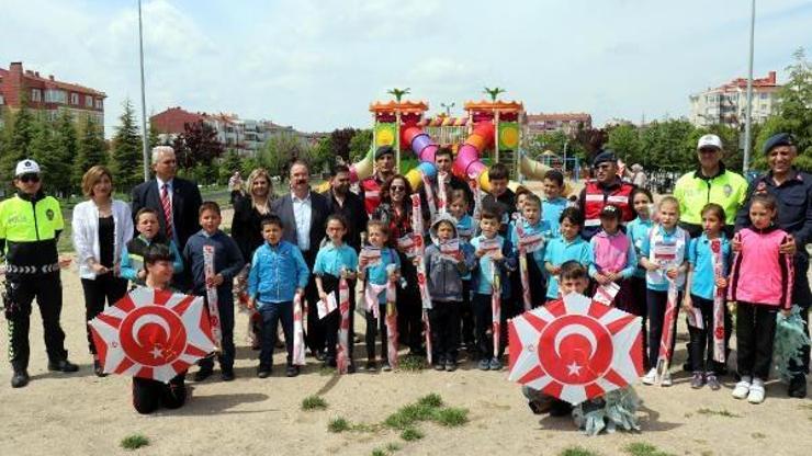 Edirne polisinden çocuklara çevre bilinci