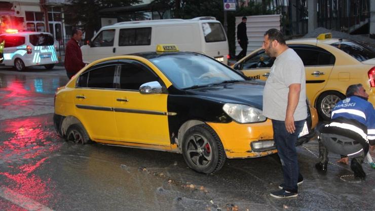 Malatyada kanalizasyon borusu patladı