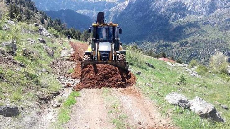 Yayla yolları sezona hazırlanıyor