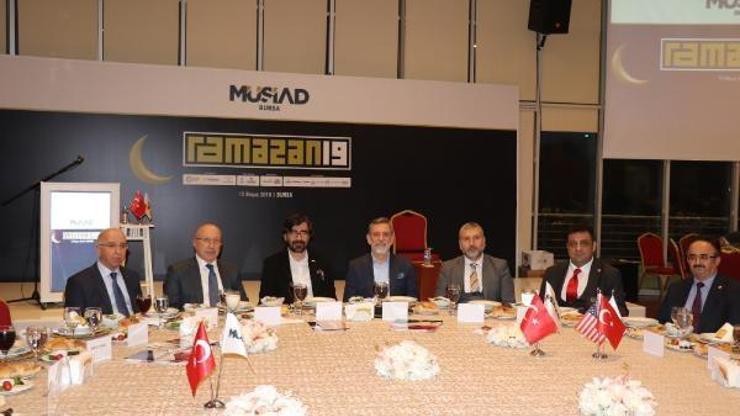 MÜSİAD üyeleri iftar sofrasında bir araya geldi