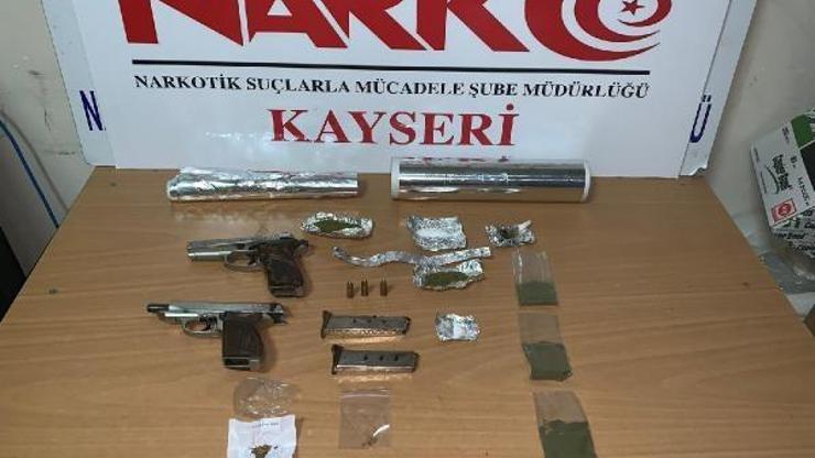 Kayseride uyuşturucu operasyonu: 4 gözaltı