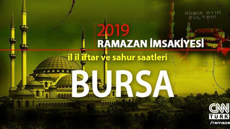 Bursa iftar saatleri 2019… Diyanet Bursa iftar vakti cnnturk.com’da