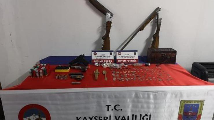 Kayseride hırsızlık şüphelisi 4 kişi yakalandı
