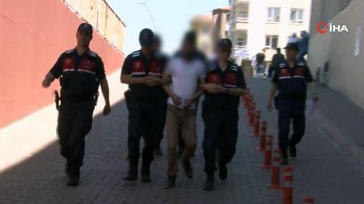 Adliyeye sevk edilen şüpheliden gazetecilere ilginç sözler