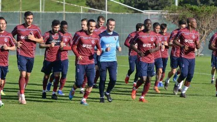 Trabzonspor, Beşiktaş maçı hazırlıklarını sürdürdü