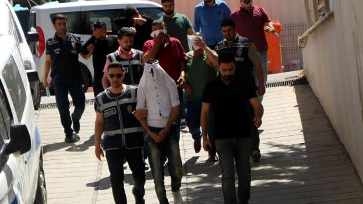 Yurda malzeme alacaklarını söyleyerek esnafı dolandıran 7 kişiye gözaltı