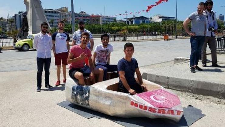 Bandırma, karton teknelere ilham oldu