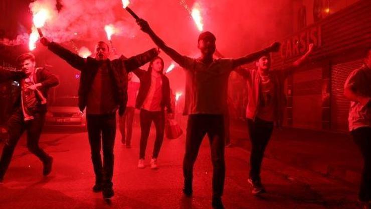 Galatasarayın şampiyonluğu Zonguldakta kutlandı