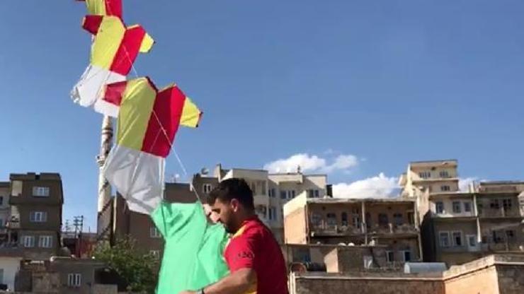Uçurtma ustasından Galatasaray uçurtması