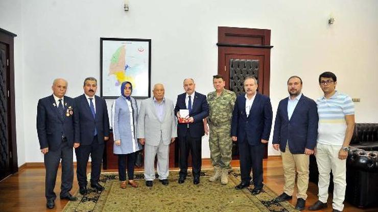Vefat eden Kore Gazisinin madalya ve beratı ailesine verildi