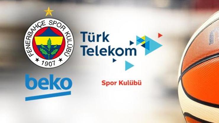 Fenerbahçe Beko, Türk Telekom basketbol play off maçı saat kaçta, hangi kanalda