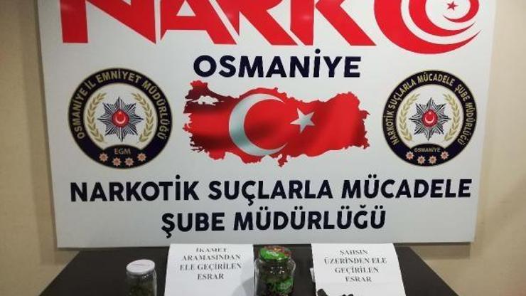Osmaniyede torbacı operasyonu: 3 gözaltı