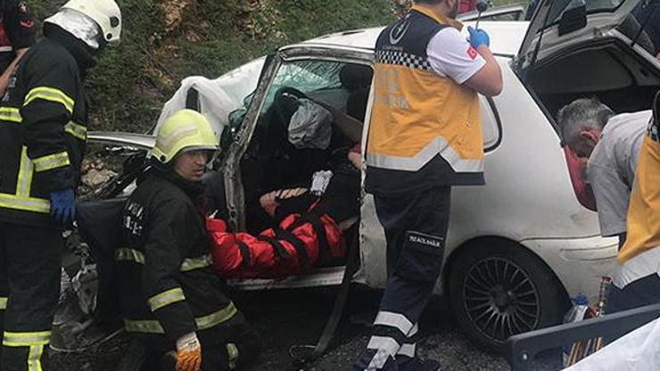 Karabükte feci kaza