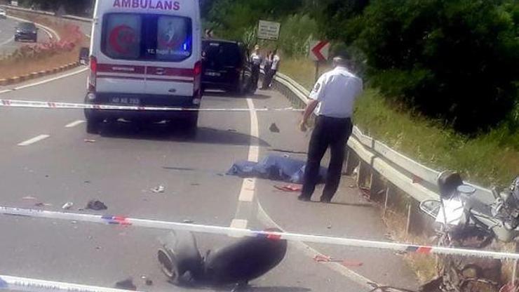 Muğlada otomobil ile motosiklet çarpıştı: 1 ölü
