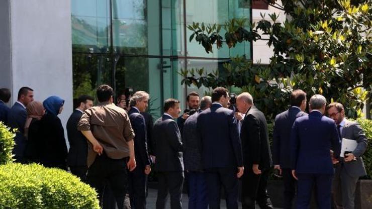 Cumhurbaşkanı Erdoğan AK Parti İl Başkanlığında