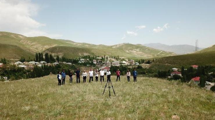Yüksekovalı öğretmen ve öğrencilerden Doğa için söyle klibi