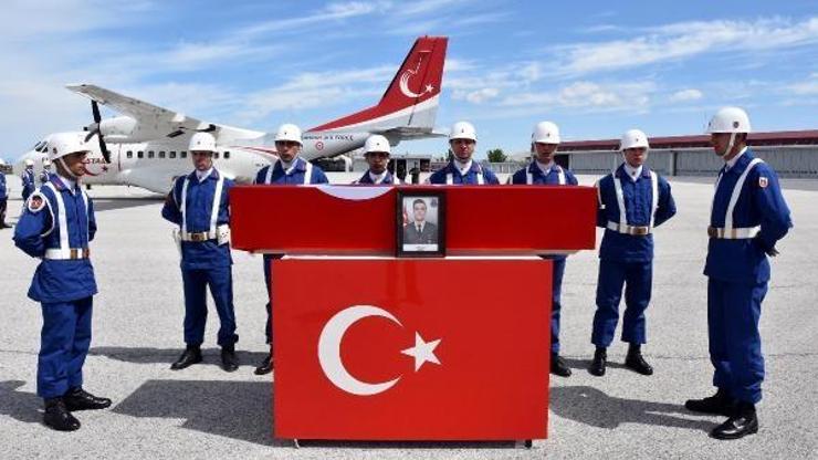 Silah kazasında şehit olan uzman çavuş için tören