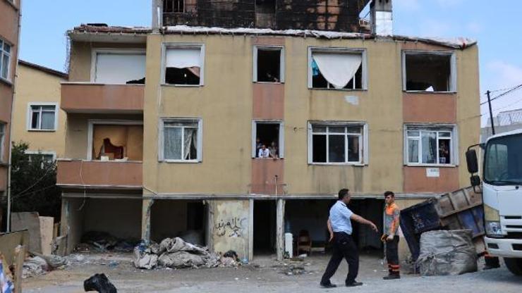 Kadıköy Fikirtepede metruk binalarda yaşayanlar tahliye ediliyor