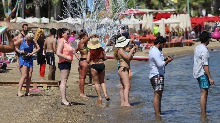 Bodrumda sahiller hareketlendi