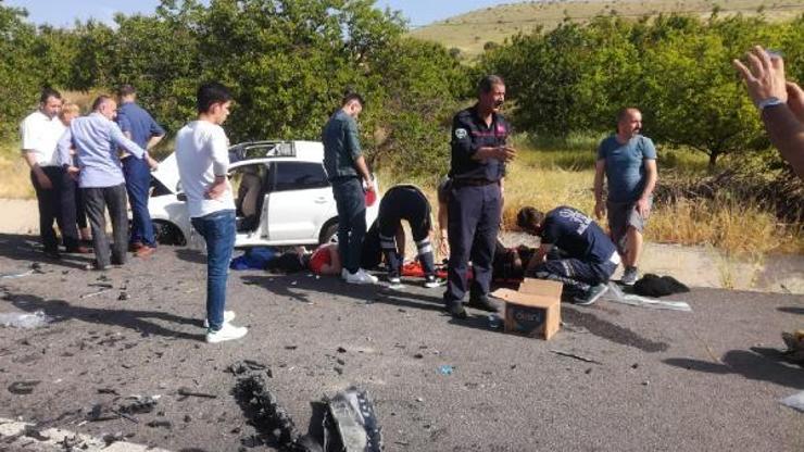 Malatyada kaza: Anne öldü, eşi ve 2 çocuğu yaralı