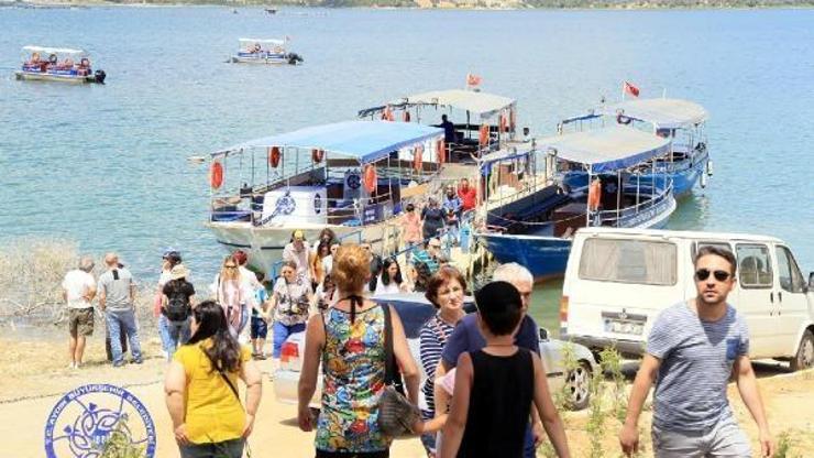 Bayramda Arapapıştı Kanyonuna ziyaretçi akını