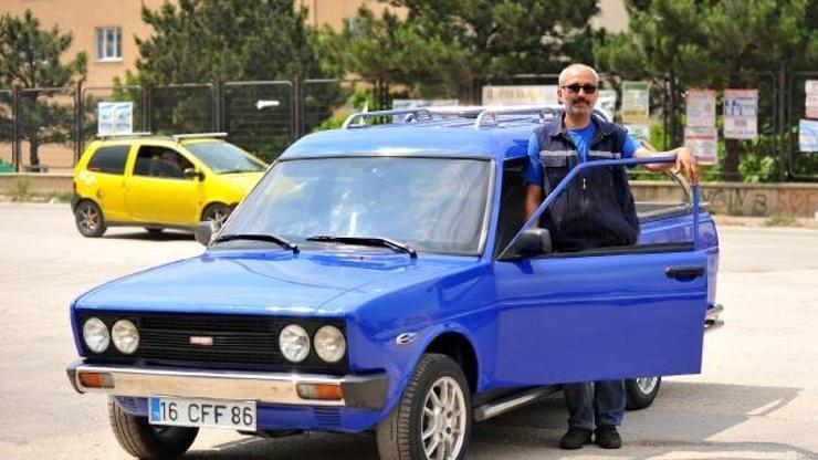 Çıraklık hayalini 86 model otomobille gerçekleştirdi