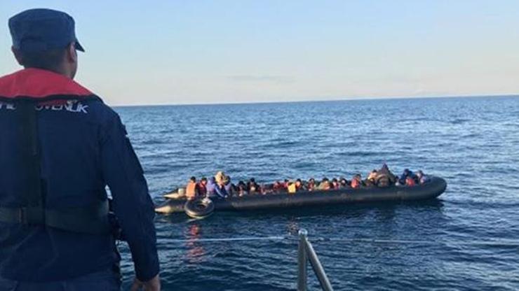 Denizde 36 düzensiz göçmen yakalandı